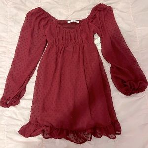 SIZE XS MAROON DRESS FROM ALTER’D STATE